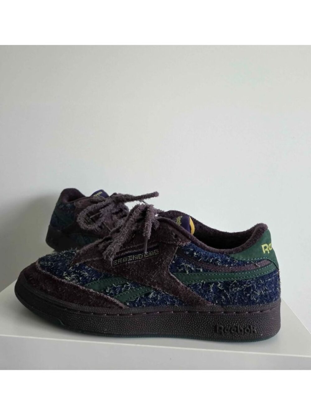 Brain Dead x Reebok Club C Revenge Purple Abyss Batik Blue Men’s US 9 GX9593
